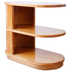 Art Deco Three-Tier Table