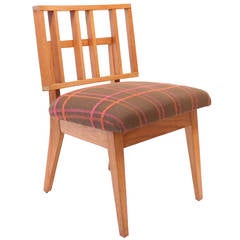 Mid-Century Rectangular Back Chair