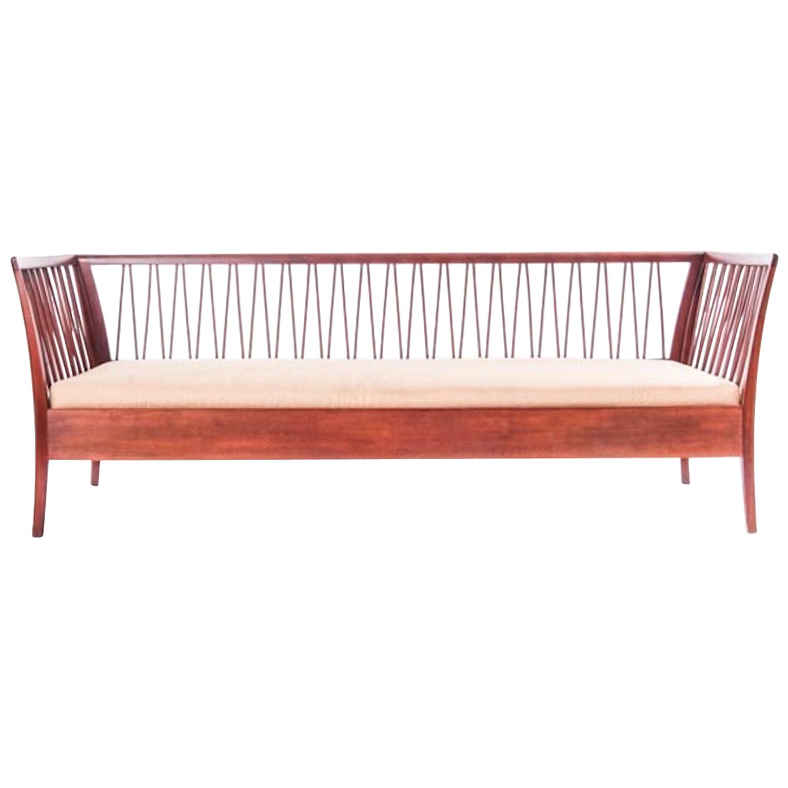 Danish Modern Spindle Daybed