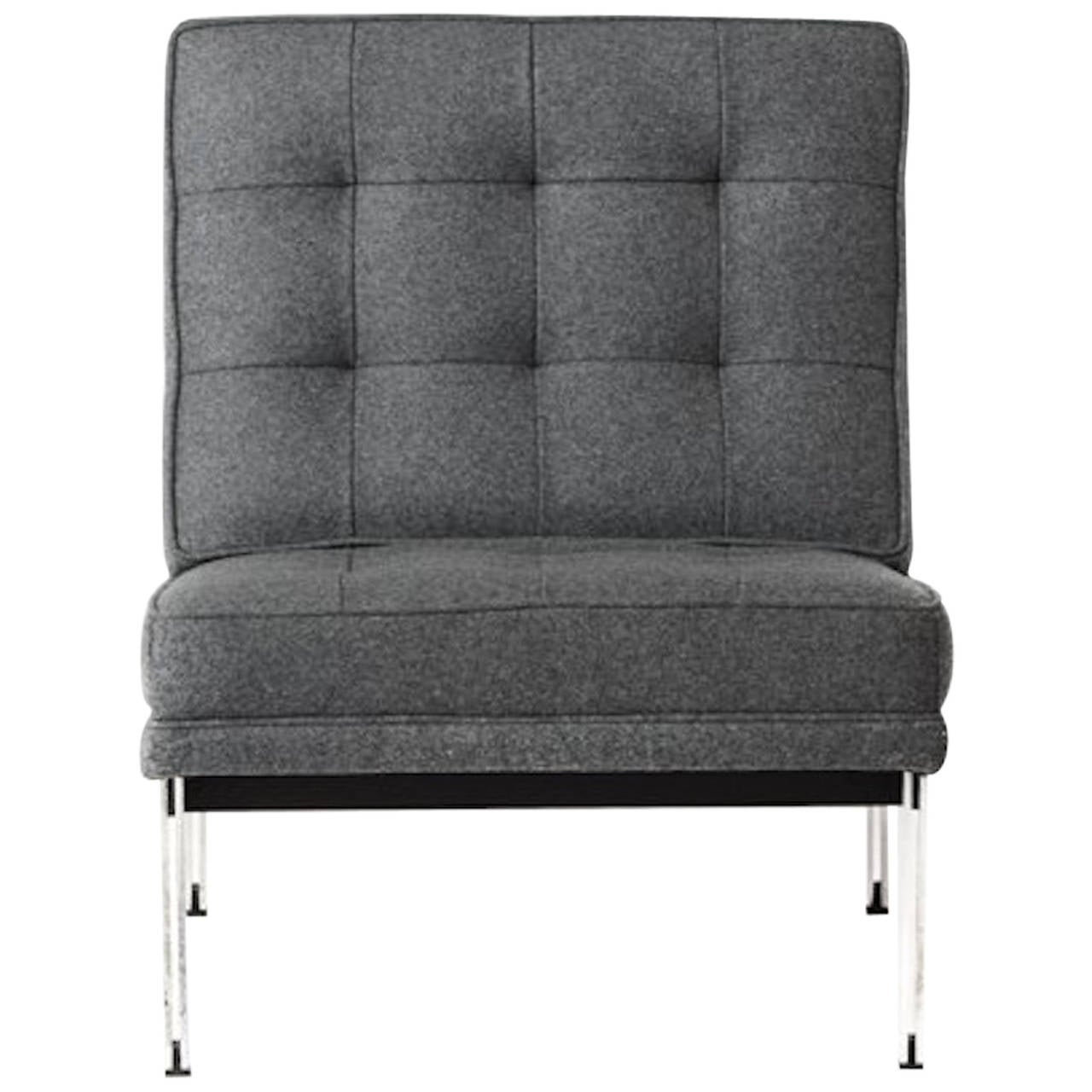 Stainless steel lounge chairs 192 for sale at 1stdibs