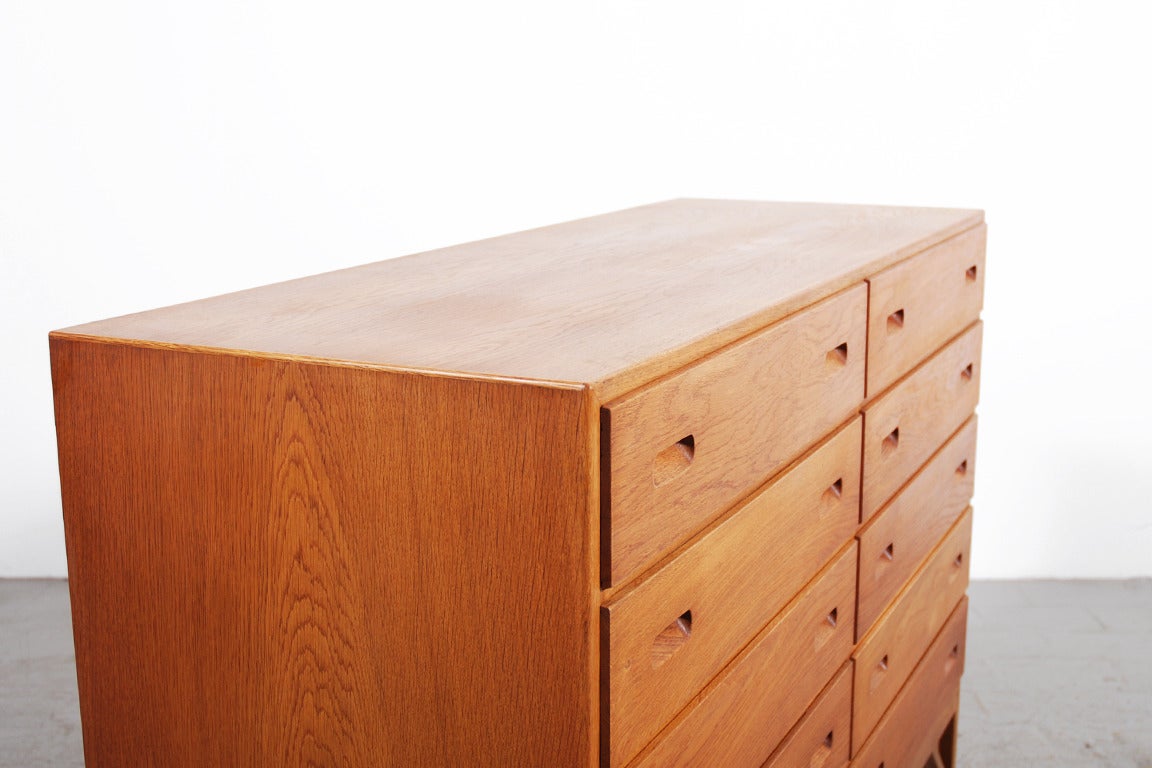 Rare Børge Mogensen Oak Chest of Drawers, 1958 1