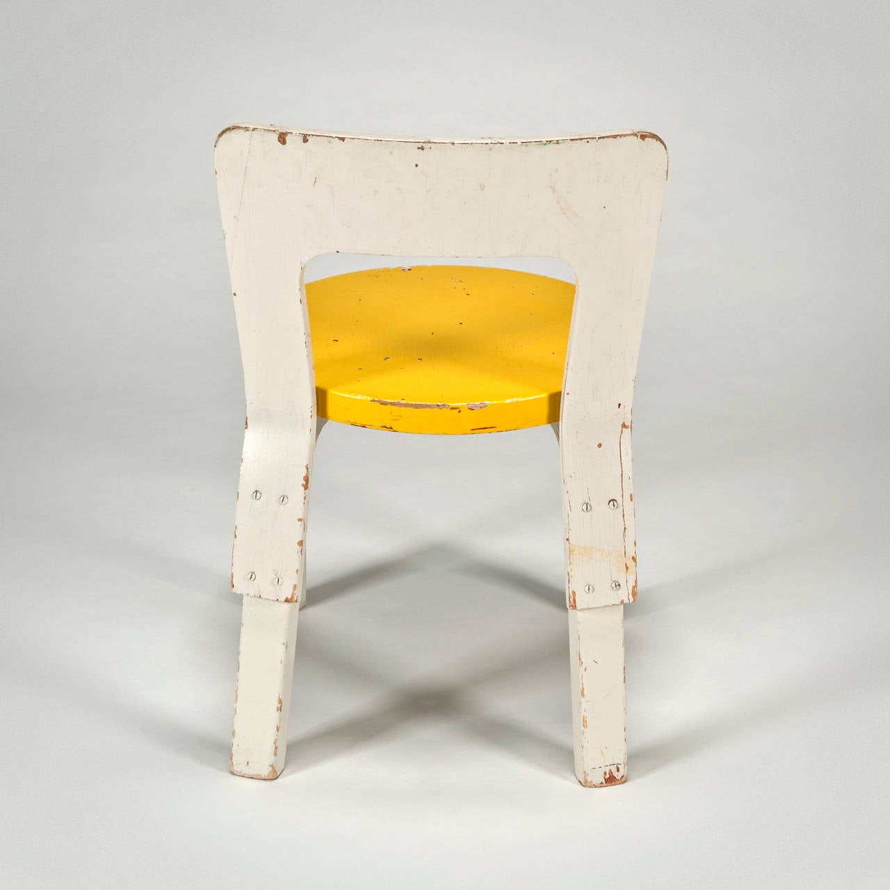 Scandinavian Modern Children's Chairs N65 Set of Four by Alvar Aalto from Artek 2nd Cycle