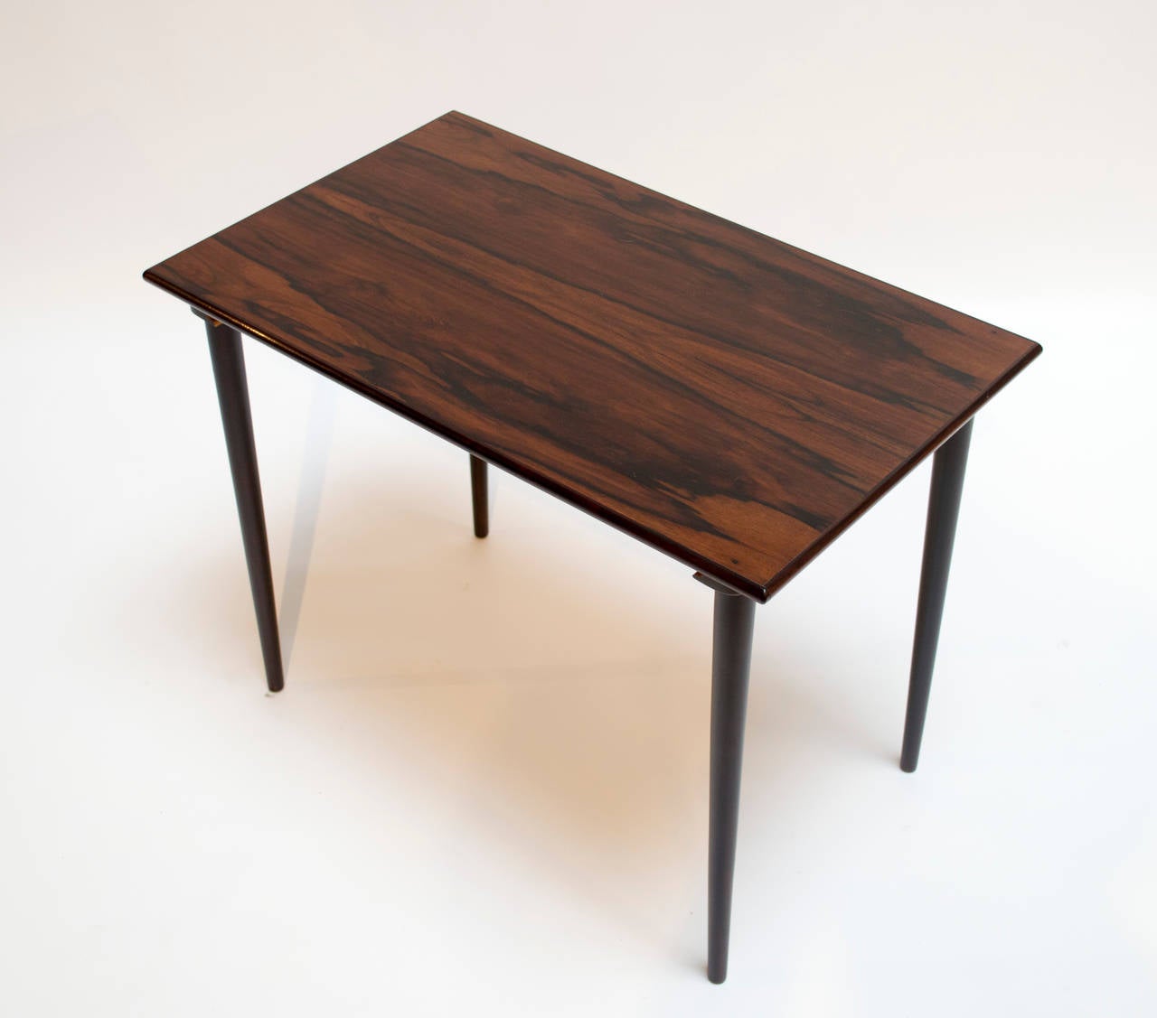 Set of Scandinavian Rosewood Nesting Tables by Westnofa 2