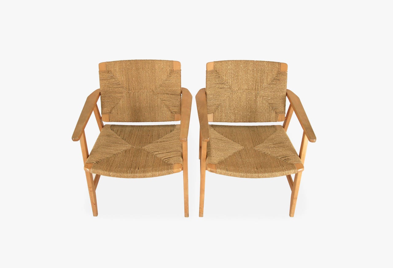 Pair of Mid Century Lounge Chairs