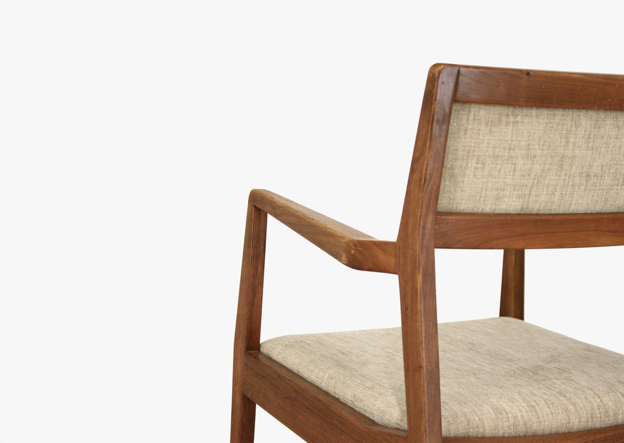 Oiled Jens Risom 'Playboy' Armchair Chair