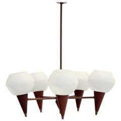 Scandinavian Mid-Century Chandelier