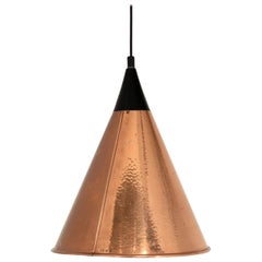 Large Ceiling Lamp in Copper