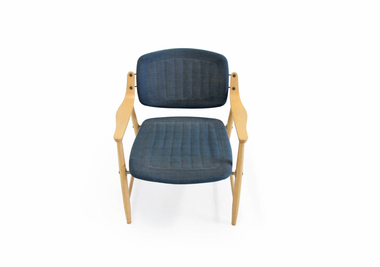 Rare Midcentury Armchair by Hiort & Østlyngen