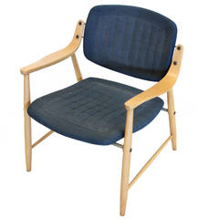 Rare Midcentury Armchair by Hiort & Østlyngen
