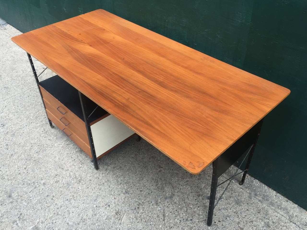 Ash Rare First Generation Herman Miller Eames ESU Desk