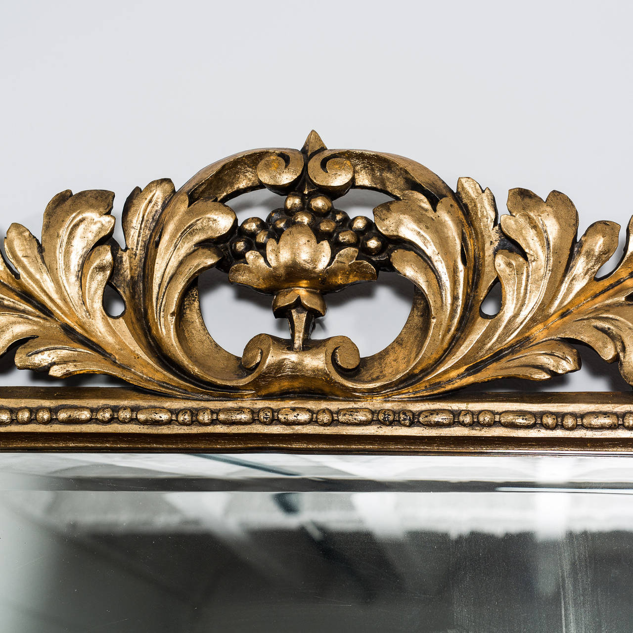 Italian Golden Florentine Mirror, Italy circa 1850