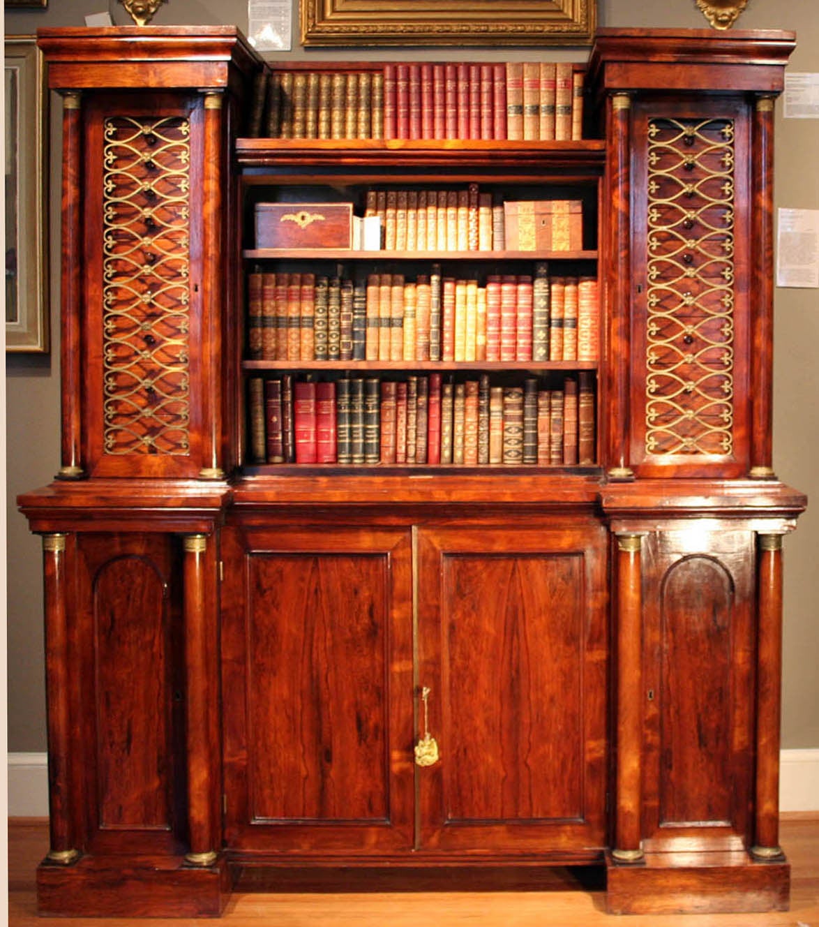 English Regency Collectors Cabinet by George Bullock In Good Condition For Sale In Alexandria, VA