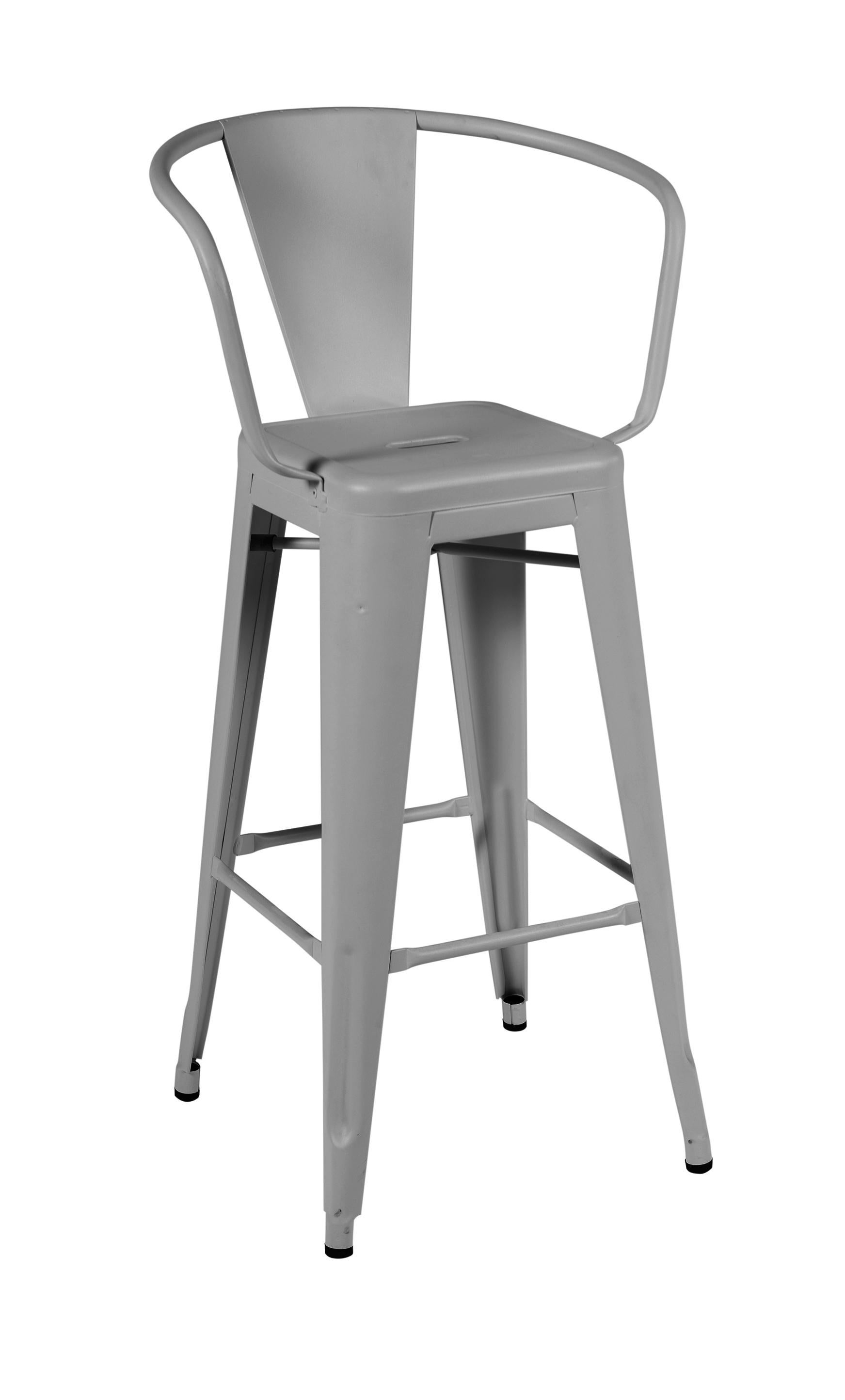 For Sale: Gray (Gris Souris) HA75 Steel Stool in Essential Colors by Tolix 2