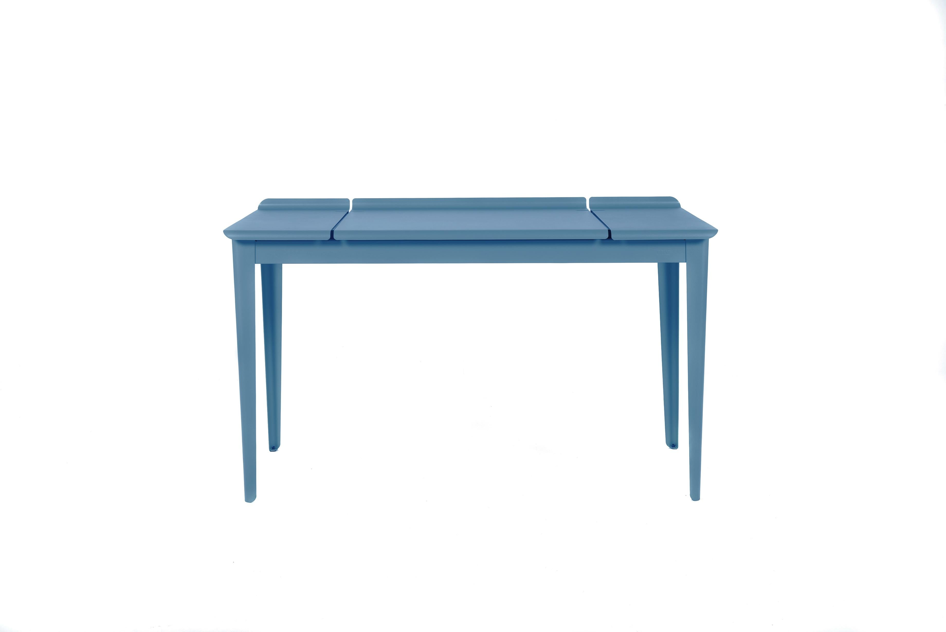 For Sale: Blue (Bleu Provence) Large Flap Desk 60x130 in Pop Colors by Sebastian Berge and Tolix