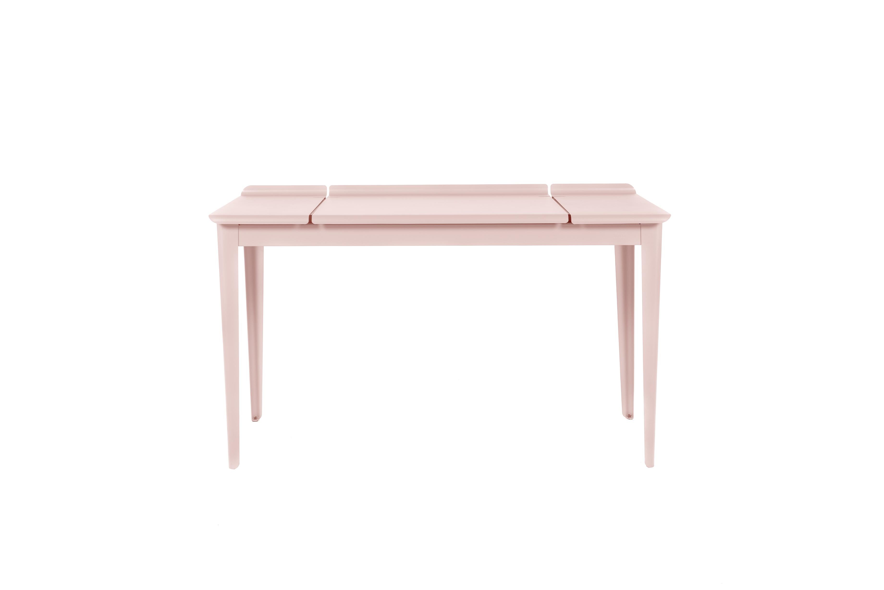 For Sale: Pink (Rose Poudré) Large Flap Desk 60x130 in Pop Colors by Sebastian Berge and Tolix