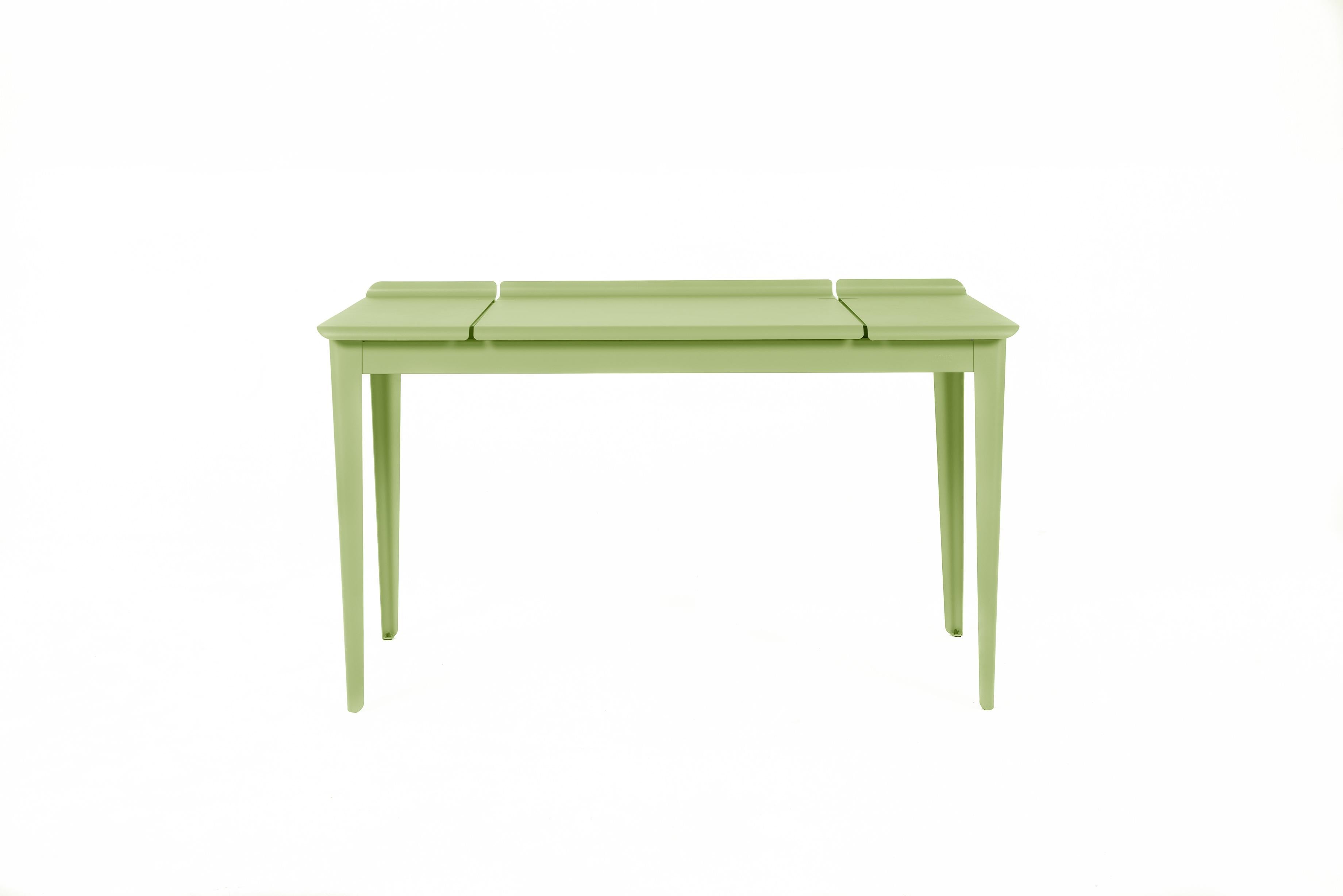 For Sale: Green (Vert Anis) Large Flap Desk 60x130 in Pop Colors by Sebastian Berge and Tolix