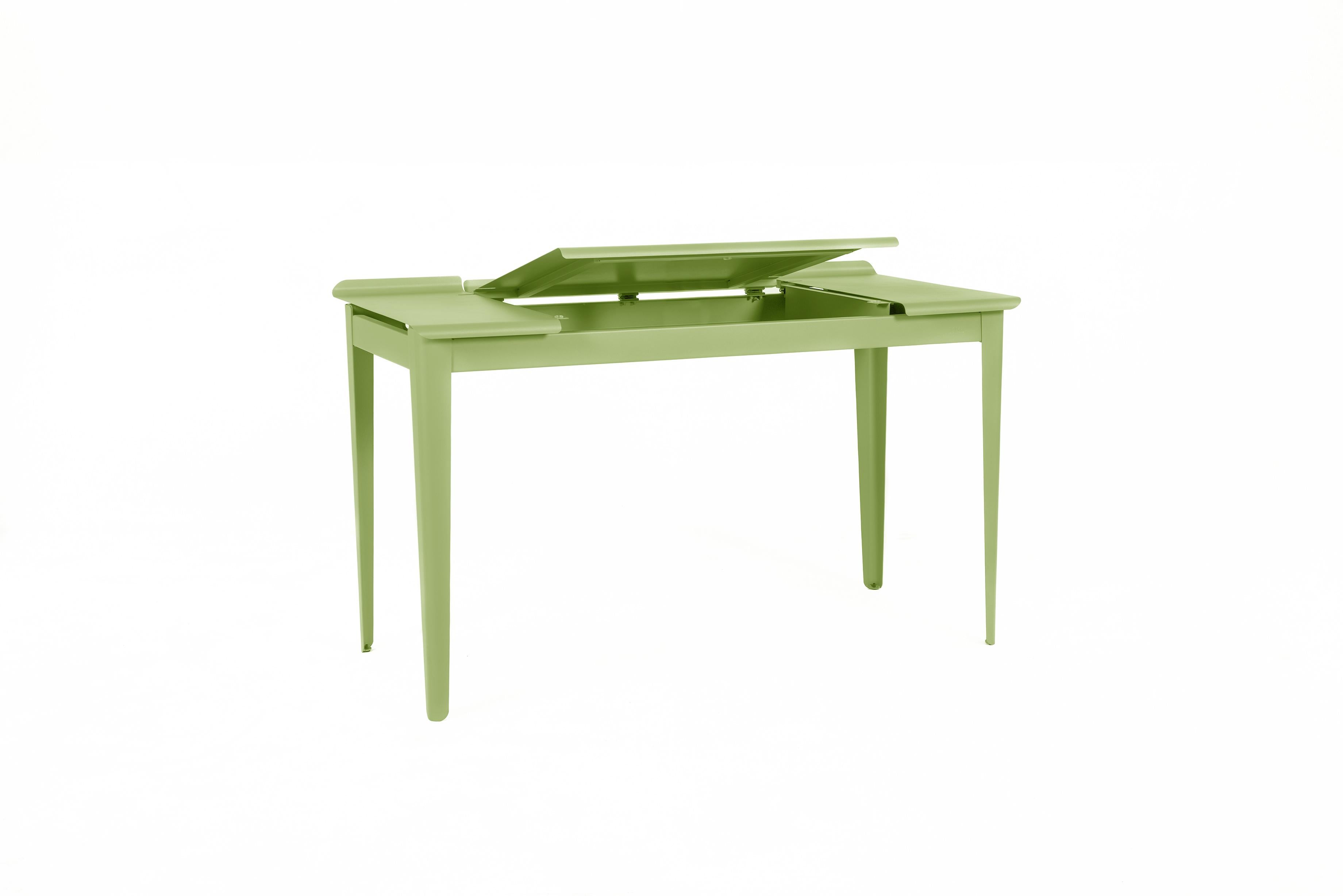 For Sale: Green (Vert Anis) Large Flap Desk 60x130 in Pop Colors by Sebastian Berge and Tolix 3