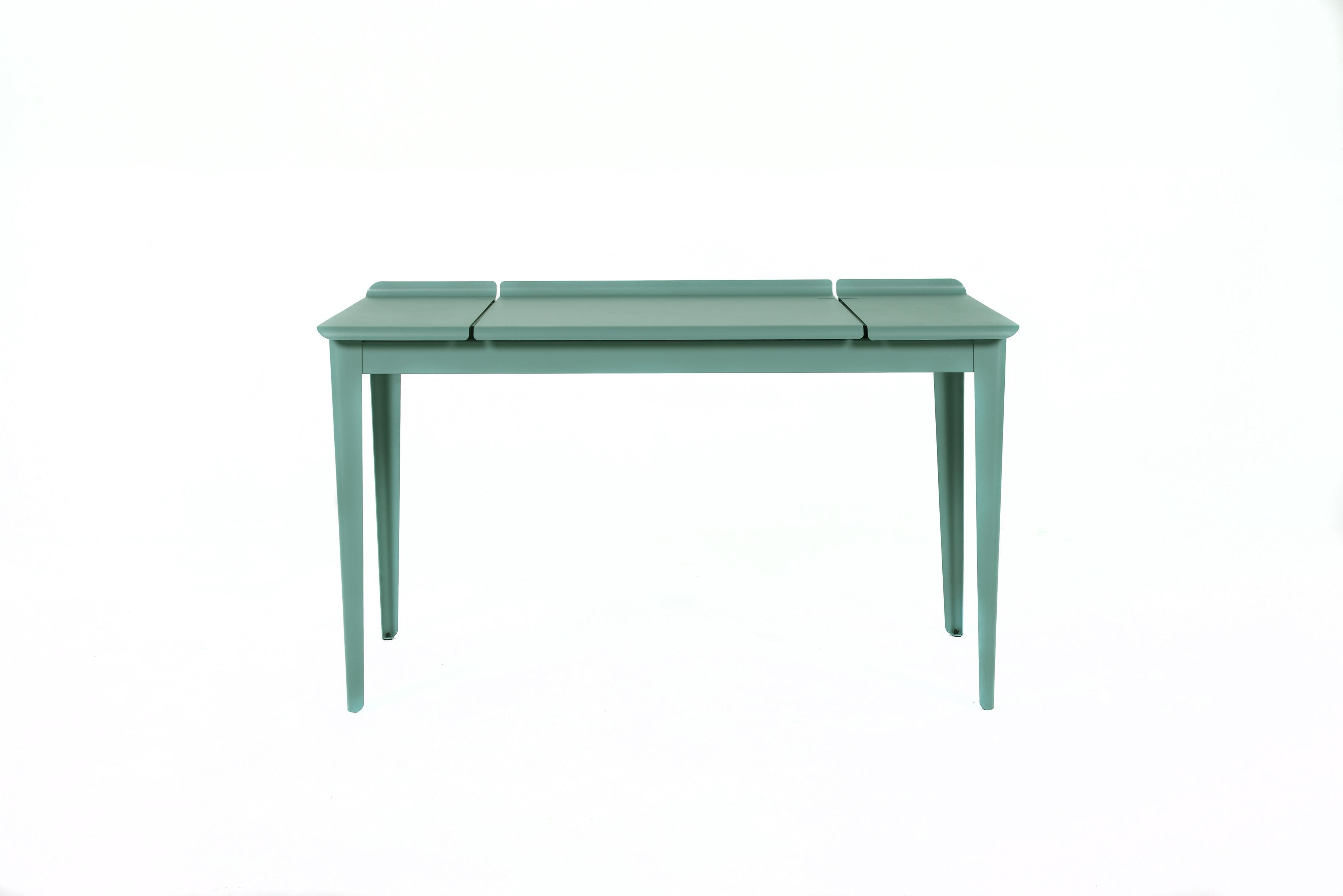 For Sale: Green (Vert Lichen) Large Flap Desk 60x130 in Pop Colors by Sebastian Berge and Tolix