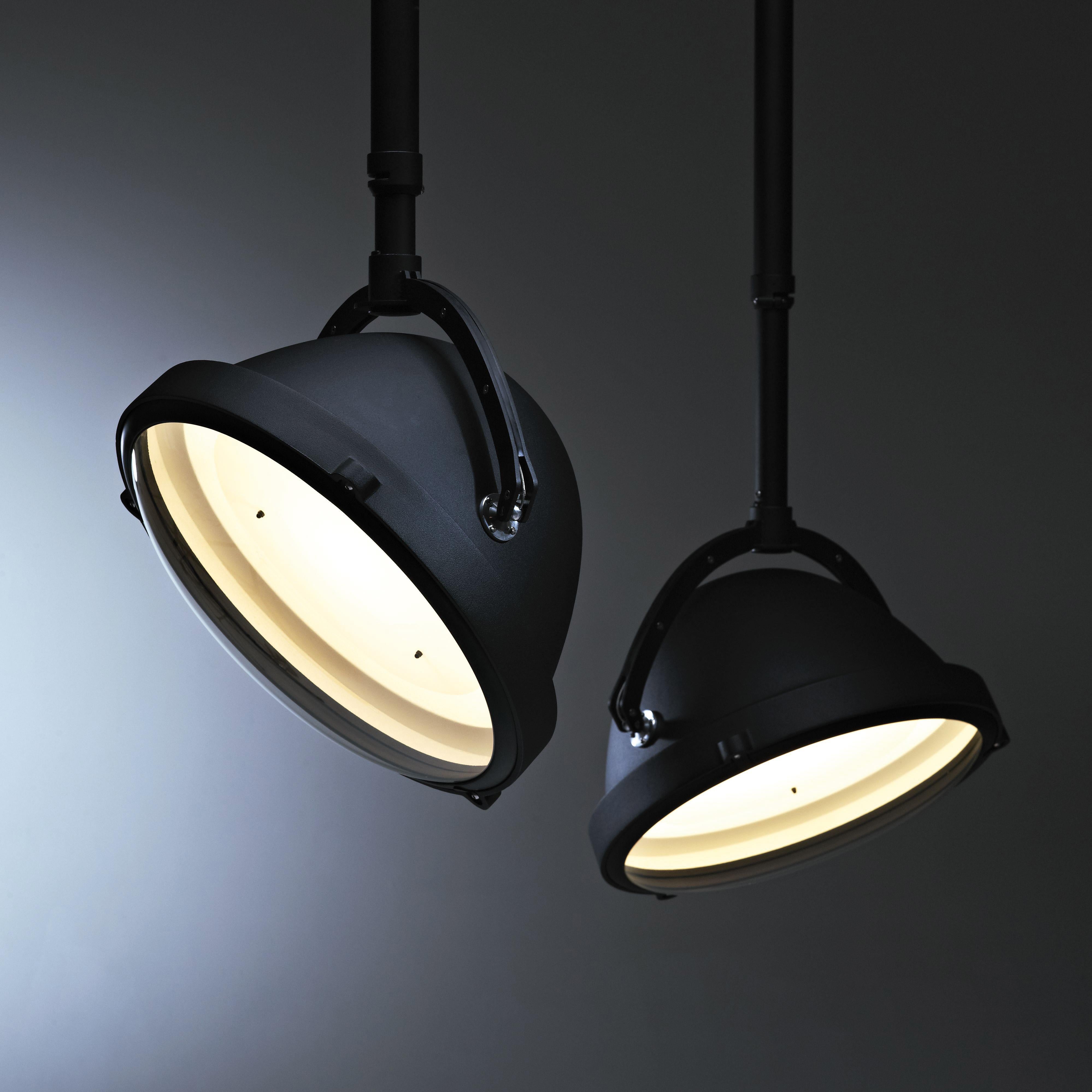 For Sale: Black (OS.01.SU.BL) Outsider Adjustable Pendant Light by Jacco Maris 2