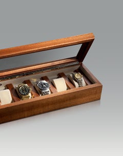 Boîte à montres en Brown pour Five Watches Il Collezionista by Agresti