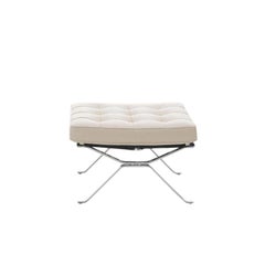 RH-301 Bauhaus Leather Tufted Footstool by Robert Haussmann for De Sede