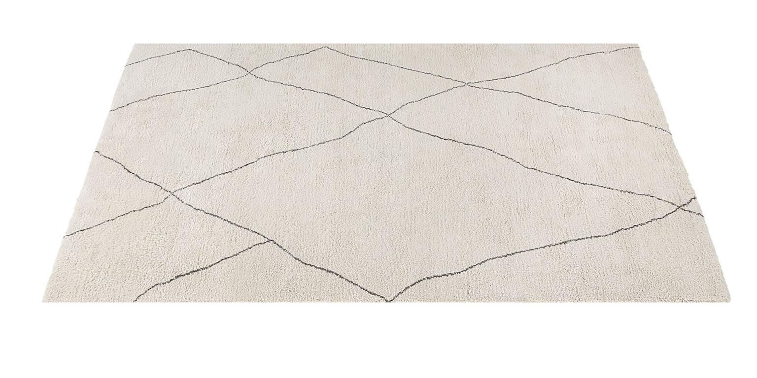 For Sale: Beige (Bisque/Cafe) Ben Soleimani Iona Rug– Moroccan Hand-knotted Wool Bisque/Cafe 8'x10' 2