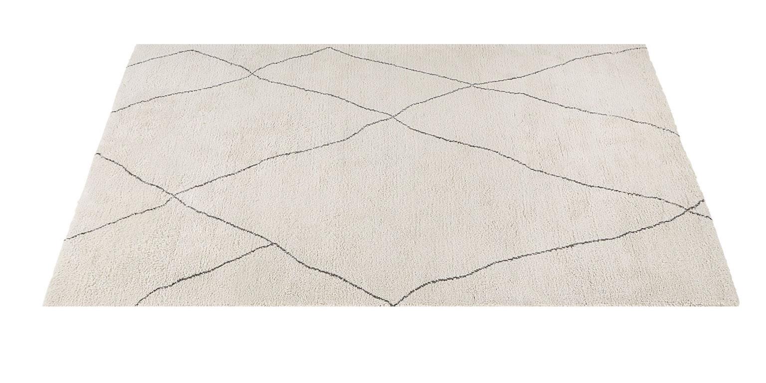 For Sale: Beige (Bisque/Cafe) Ben Soleimani Iona Rug– Moroccan Hand-knotted Wool Bisque/Cafe 9'x12' 2