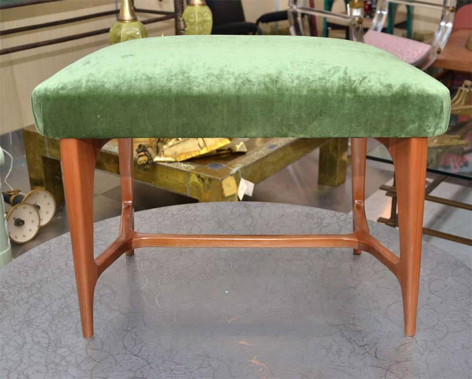 Very Nice 1950s Italian Stools In Excellent Condition For Sale In New York, NY
