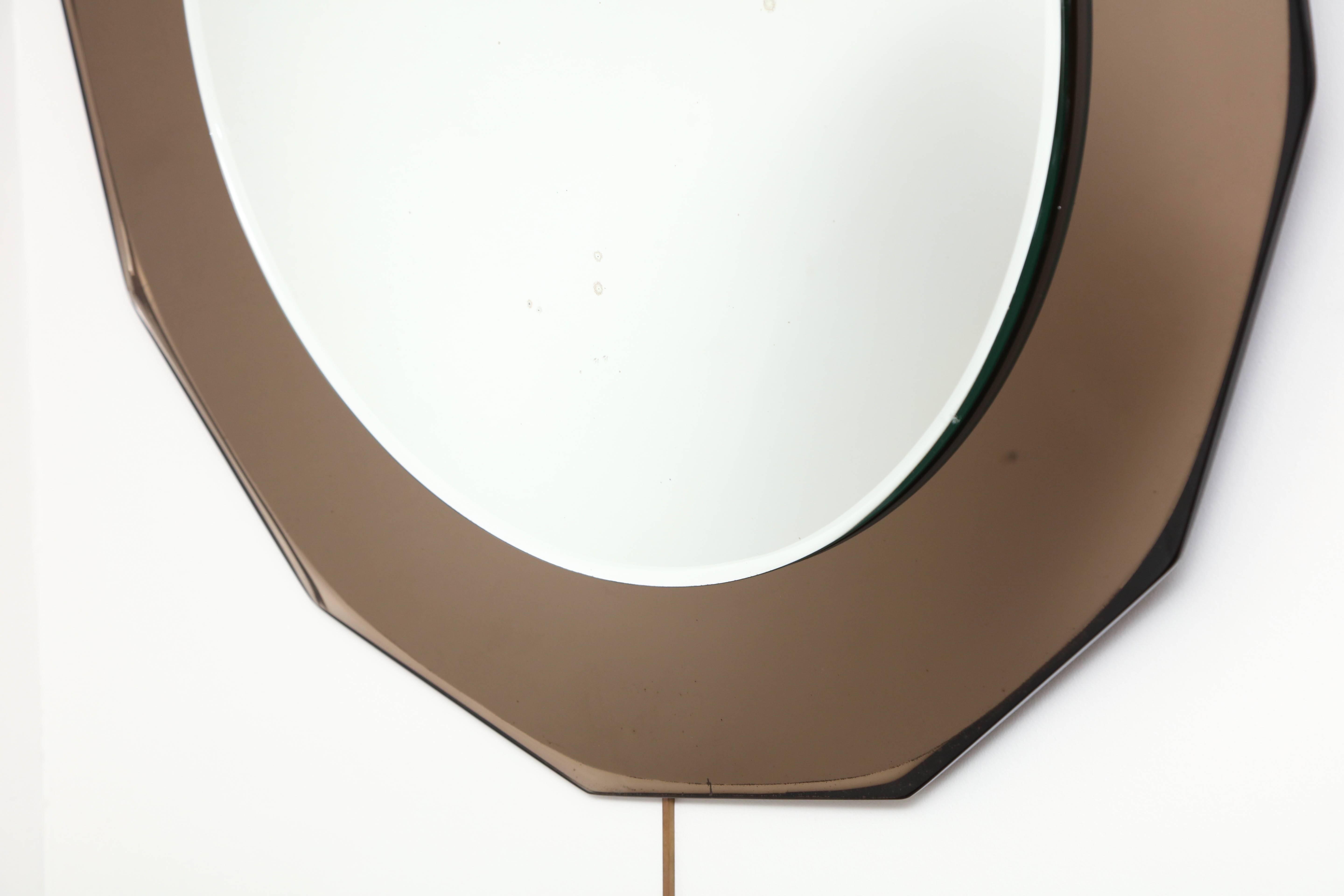 Mid-20th Century Circular Mirror For Sale 1