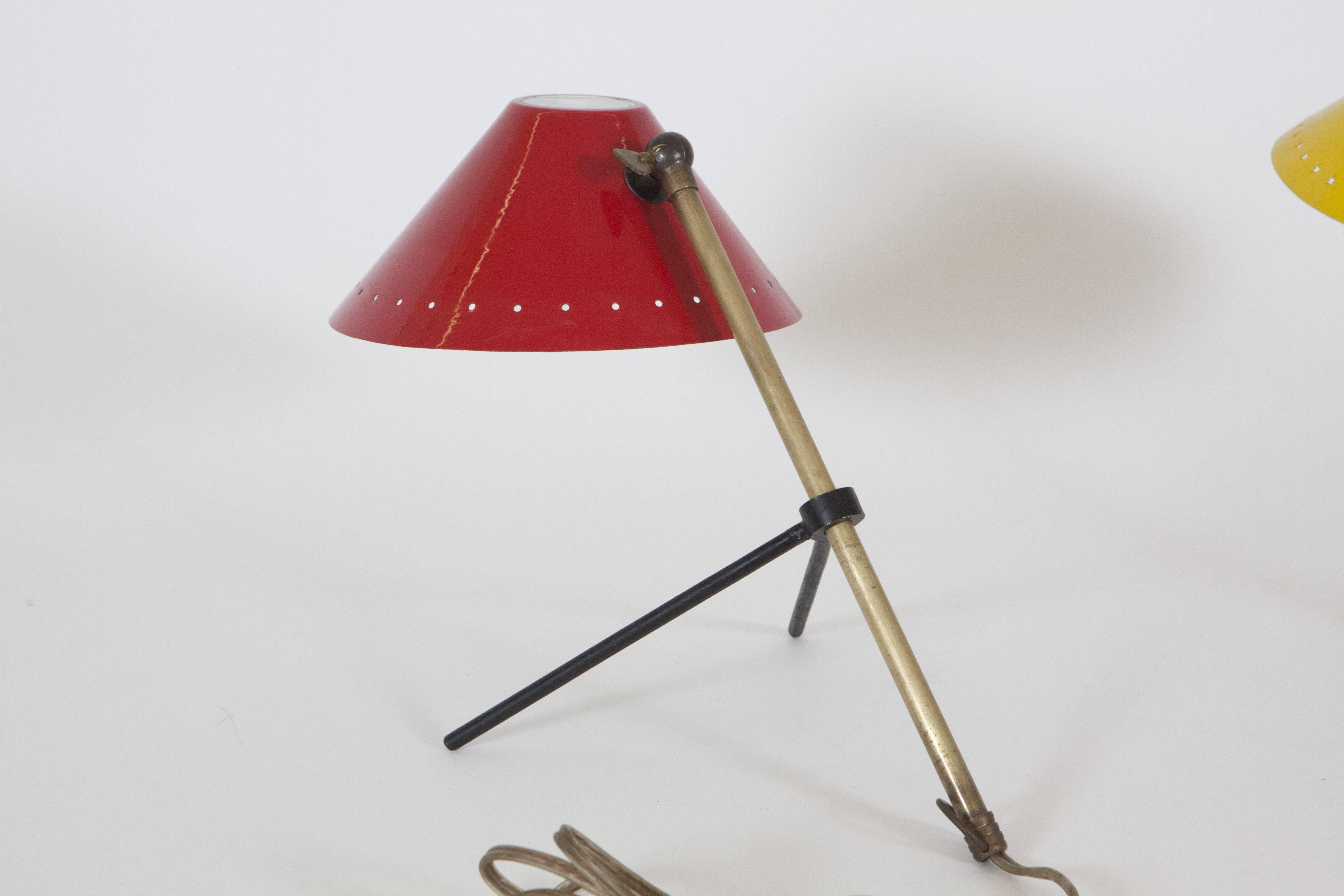 Mid-Century Modern Hala Pinocchio Desk or Wall Lamps For Sale