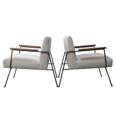 California Iron Lounge Chairs