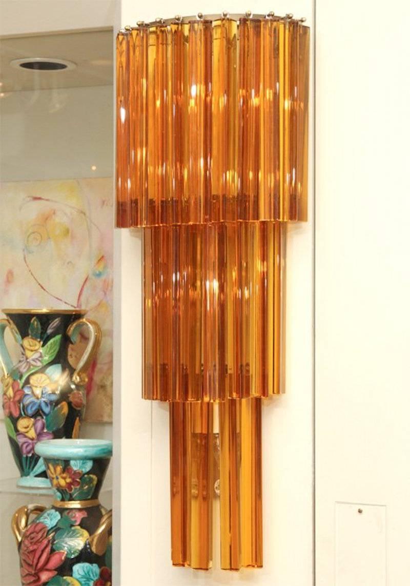 Venini Sconce In Excellent Condition For Sale In New York, NY