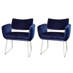 Pair of 760 Chairs by Joseph Andre Motte, France, 1957 2