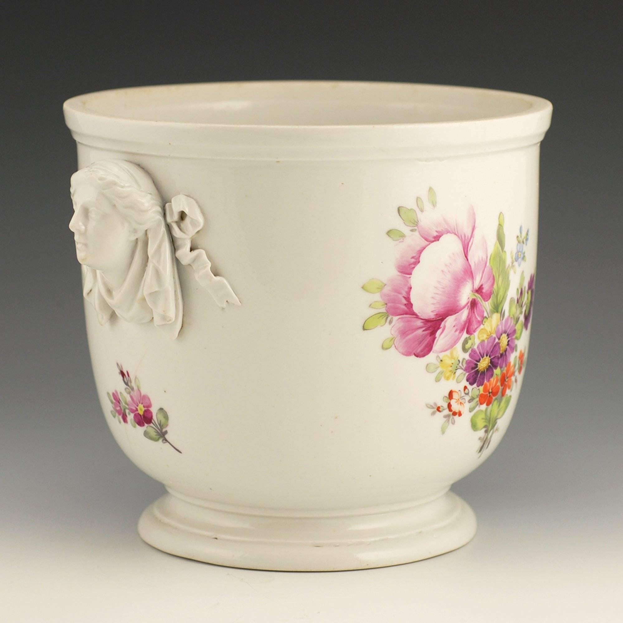 Women's or Men's Antique 18th Century Catherine II Period Russian Imperial Porcelain Wine Cooler