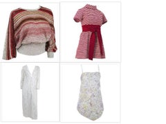 Vintage Custom Checkout, Group Set of 4