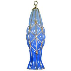 Blue Murano Glass Pendant