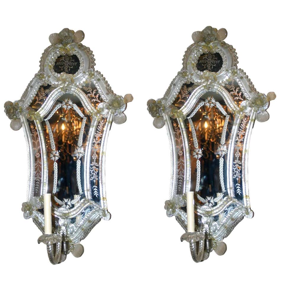 Venetian Mirror Sconces
