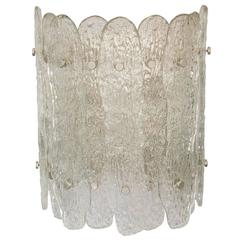 Vintage Venini Glass Sconce 7
