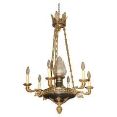 Late 19th Century Empire Style Chandelier