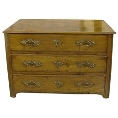 French Provincial Elmwood Commode