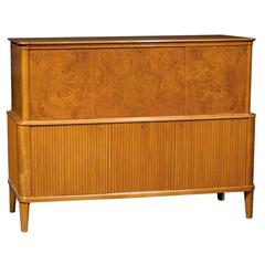 Swedish Art Moderne Buffet or Credenza in Carpathian Elm 2