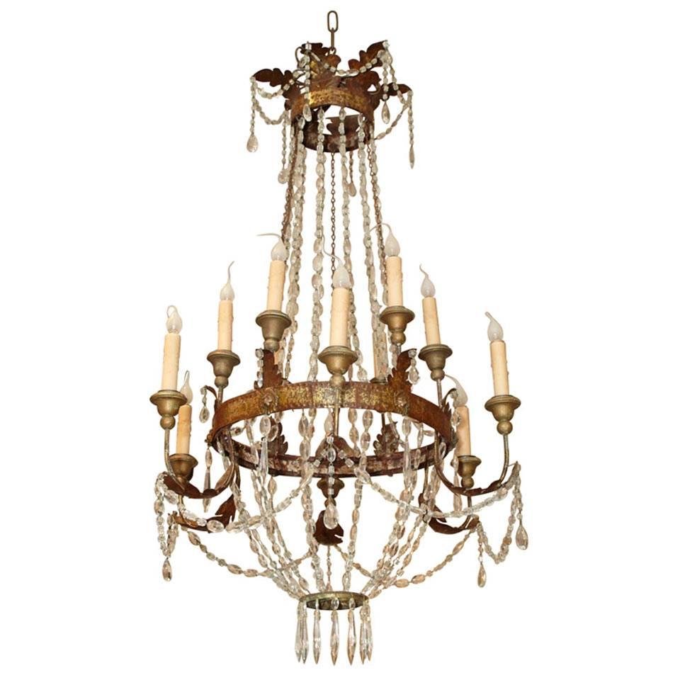 Italian Chandelier For Sale