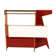 Original Mid-Century Architect Designed Italian Headboard