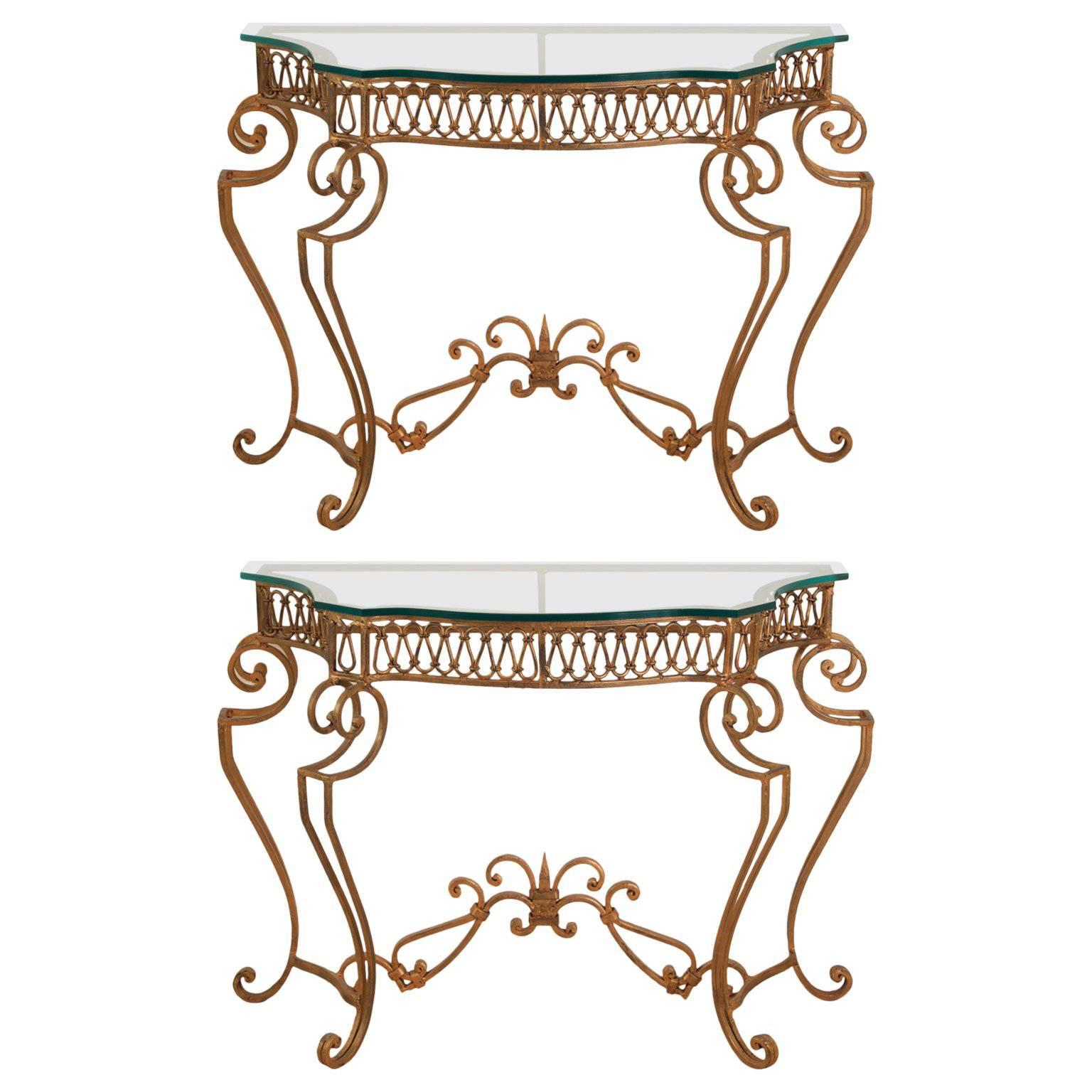 René Drouet Console Tables
