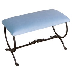 Spanish Wrought Iron Bench