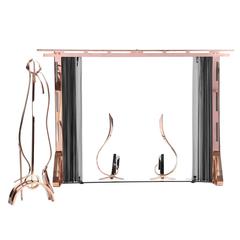 Modernist Fireplace Set by Leslie Beaton for Revere 5