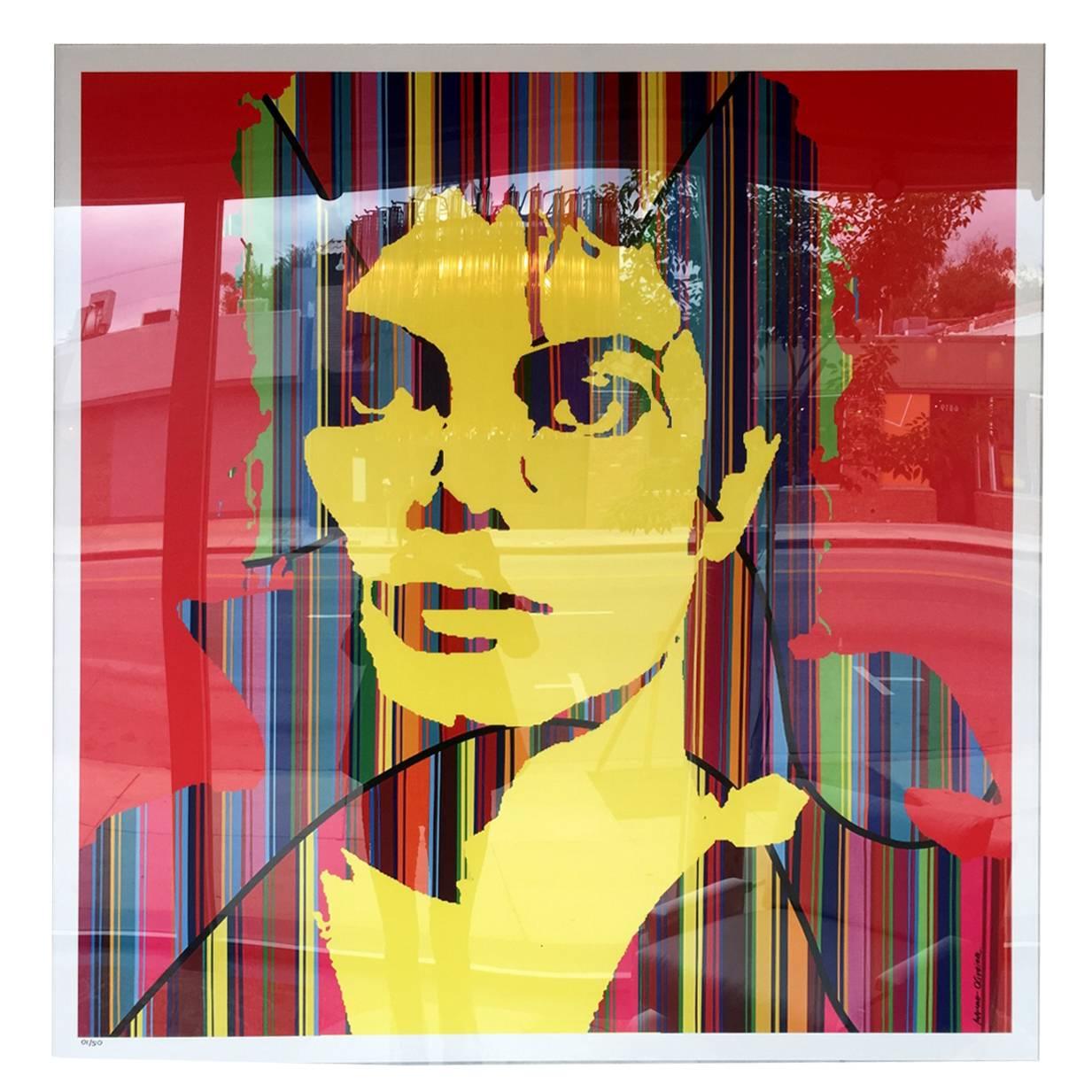 Mauro Oliveira Michael Jackson Lithograph