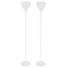 Pair of Max Bill Torchere Floor Lamps 5