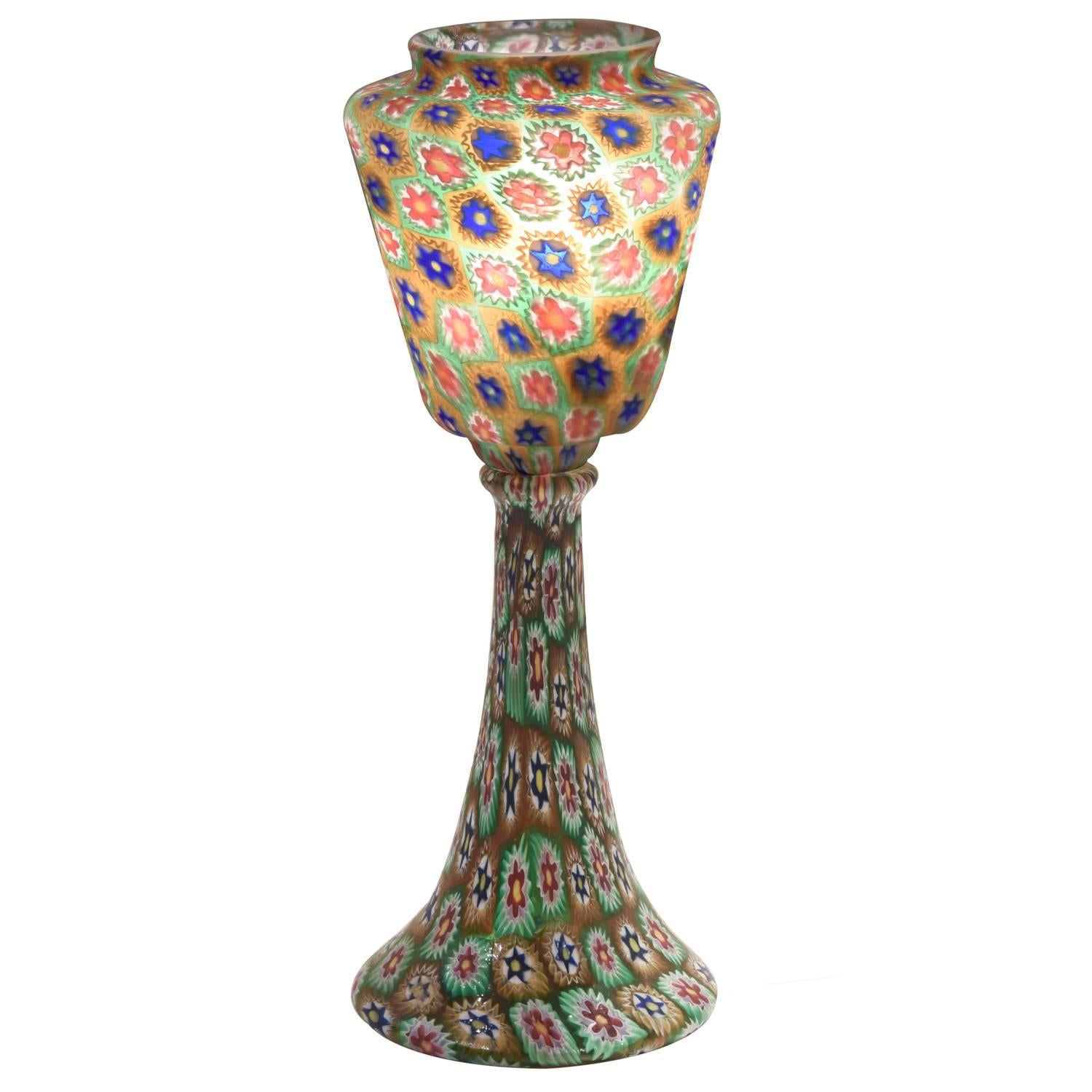 Fratelli Toso Multicolor Murano Glass 