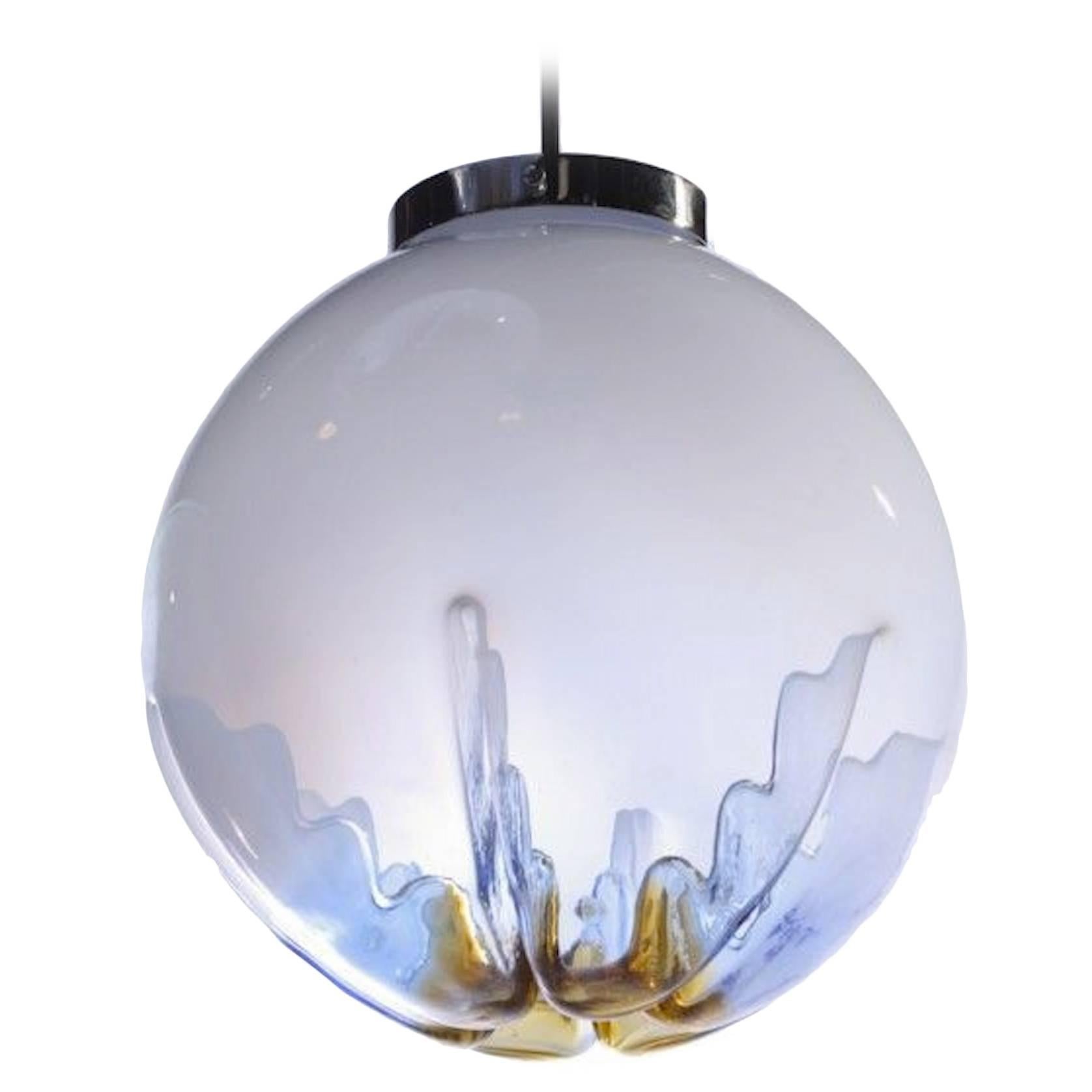Murano Glass Ombre Effect Sphere Pendant